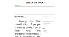 Desktop Screenshot of marlll.bloggles.info